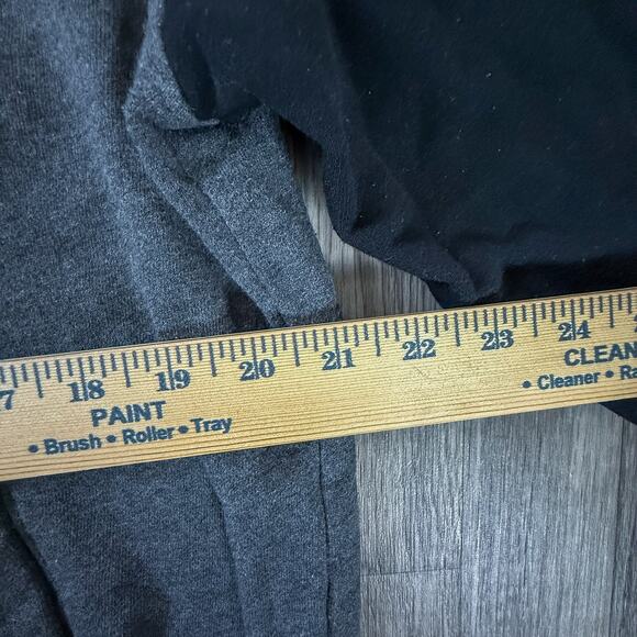 DGK Varsity Jacket Gray Black Red Large Logo Patch Snap Front Streetwear - Picture 9 of 9